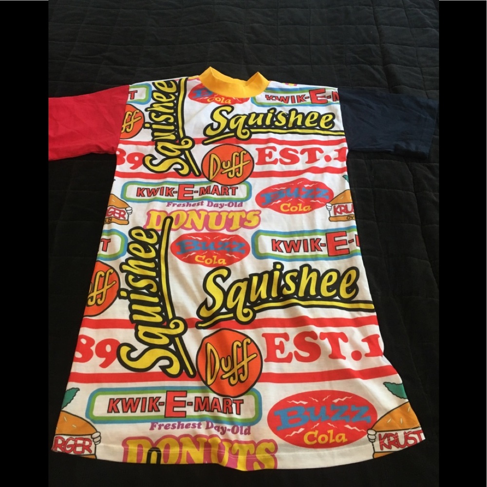 ASOS X The Simpson’s Tshirt Dress US size 4 NWOT